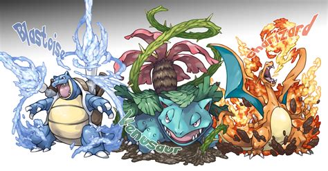 Mega Vs Mega: Mega Charizard X/Y Vs Mega Venusaur Vs Mega Blast.